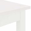 vidaXL Bar Table White 110 x 55 x 105 cm Solid Pine Wood