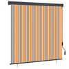 vidaXL Outdoor Roller Blind 160x250 cm Yellow and Blue