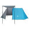 vidaXL Camping Tent 3-Person Blue Waterproof