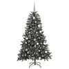 vidaXL Artificial Christmas Tree with 300 LEDs with Stand Green 180 cm