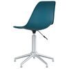 vidaXL Swivel Office Chair Turquoise PP