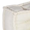vidaXL Sofa Cushion 2 pcs Cream Fabric