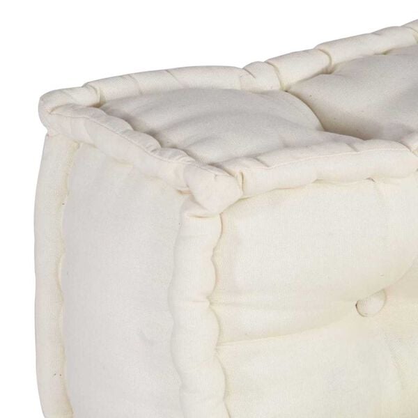 vidaXL Sofa Cushion 2 pcs Cream Fabric