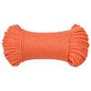 vidaXL Work Rope Orange 8 mm 25 m Polypropylene