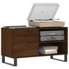 vidaXL Record Cabinet Brown Oak 85x38x48 cm Engineered Wood