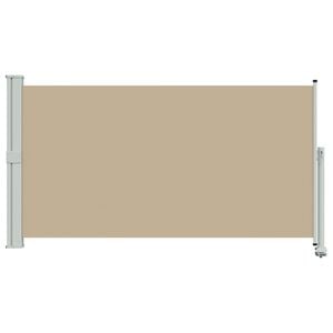 vidaXL Side Awning 140 x 300 cm 100% polyester iron steel Rectangular