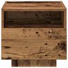 vidaXL Bedside Cabinet 2 pcs Old Wood 40 x 39 x 37 cm Engineered Wood