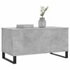 vidaXL Coffee Table Concrete Grey 90x44.5x45 cm Engineered Wood