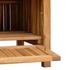 vidaXL Bench with Storage Brown 180 x 60 x 90 cm Solid Teak Wood