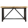 vidaXL Extendable Dining Table 280x80x75 cm Solid Mango Wood