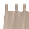 vidaXL Blackout Curtains with Rings 2 pcs Taupe 175 x 140 cm Polyester