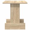 vidaXL End Table Sonoma Oak 35.5 x 35 x 40 cm Engineered Wood
