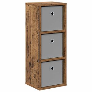vidaXL Sideboard with Drawer Old Wood 25.5 x 22 x 69.5 cm
