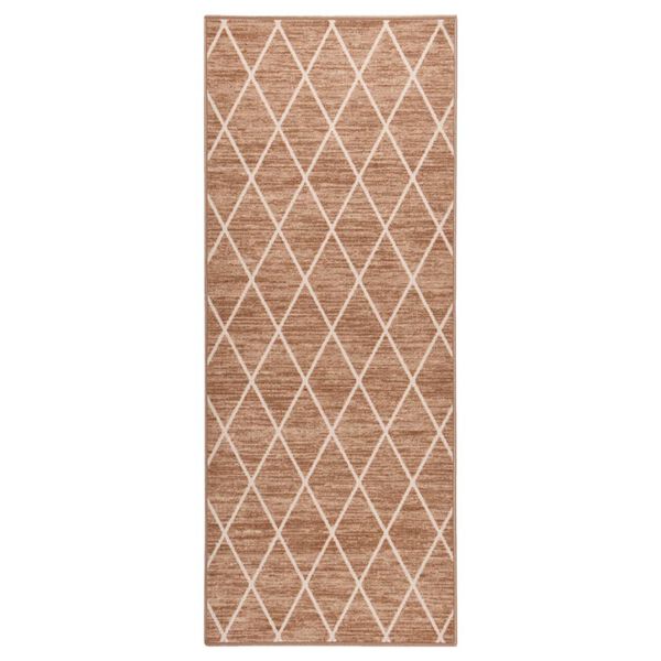 vidaXL Carpet Runner Light Brown 80x250 cm