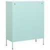 vidaXL Storage Cabinet Mint 80x35x101.5 cm Steel