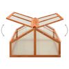 vidaXL Greenhouse 120x80x50 cm Firwood