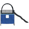 vidaXL Kids'Loft Bed Frame Black and Blue 99.5 x 200 cm Metal