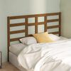 vidaXL Bed Headboard Honey Brown 141x4x104 cm Solid Wood Pine