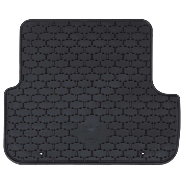 vidaXL Car Mat 4 pcs Black suitable for SANDERO 2020- Rubber