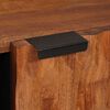 vidaXL TV Cabinet Acacia Brown Finish 80 x 33 x 46 cm Solid Mango Wood