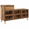 vidaXL Shoe Cabinet Old Wood 102 x 36 x 60 cm Engineered Wood