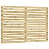 vidaXL Garden Fence Panel Impregnated Pinewood 180x180 cm