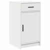 vidaXL Sideboard White 40 x 40.5 x 75 cm Engineered Wood