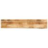 vidaXL Table Top 180x20x3,8 cm Live Edge Solid Wood Rough Mango