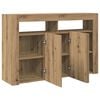 vidaXL Sideboard Artisan Oak 116 x 30 x 75 cm Engineered Wood