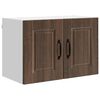 vidaXL Wall Cabinet PORTO Brown Oak 60 x 31 x 40 cm Engineered Wood
