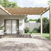 vidaXL Vertical Awning Taupe 60x1000 cm Oxford Fabric