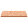 vidaXL Desk Top 115x55x2.5 cm Solid Wood Beech