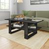 vidaXL Coffee Table High Gloss Black 110x55x42 cm Engineered Wood