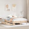 vidaXL Bed Frame without Mattress 120x200 cm Solid Wood Pine