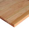 vidaXL Workbench Light Brown 100x60x(71.5-98) cm Solid Wood Oak