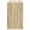 vidaXL Shoe Cabinet Sonoma Oak 103 x 30 x 51 cm Engineered Wood
