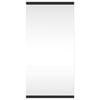 vidaXL Corner Bathroom Mirror Cabinet Black 30x24x60 cm