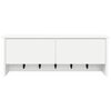 vidaXL Wall-Mounted Coat Rack White 80 x 20 x 30 cm Engineered wood