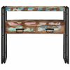 vidaXL Console Table Multicolour 90 x 33 x 75 cm Solid Reclaim Wood