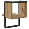 vidaXL Wall Shelf Artisian Oak 20 x 25 x 30 cm Engineered Wood