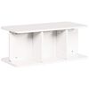 vidaXL Coffee Table White 80 x 39.5 x 33.5 cm Solid pine wood
