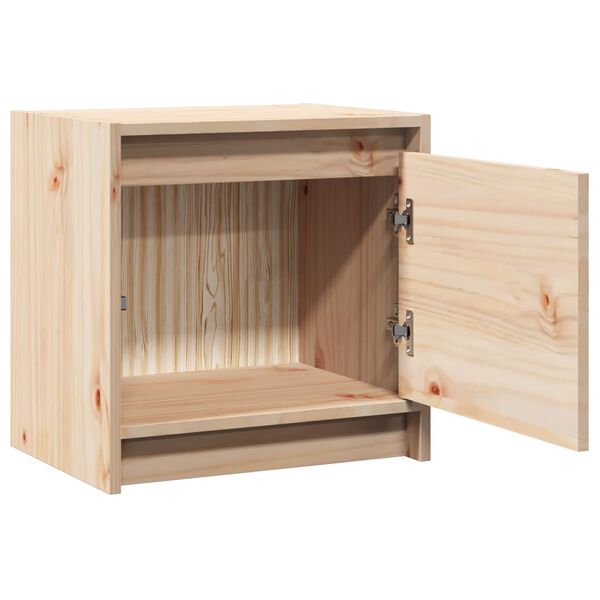 vidaXL Bedside Cabinets 2 pcs 40x30.5x40 cm Solid Pinewood