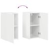 vidaXL TV Cabinet 8 pcs High Gloss White