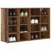 vidaXL Shoe Cabinet Old Wood 103 x 30 x 67 cm Engineered Wood