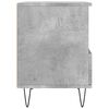 vidaXL Bedside Cabinet Concrete Grey 40x35x50 cm Engineered Wood