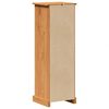 vidaXL Bathroom Cabinet VIGO Brown and Honey Brown 37 x 34 x 110 cm