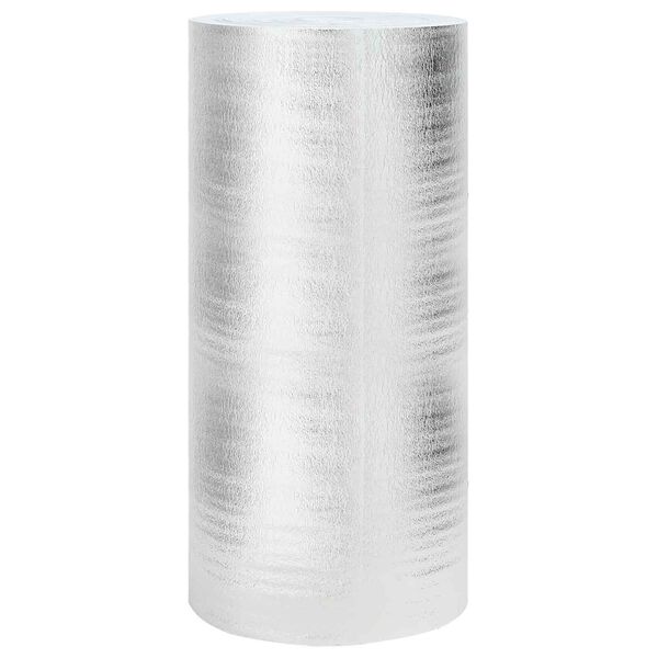 vidaXL Radiator Heat Reflector Silver 1 x 5 m Aluminium