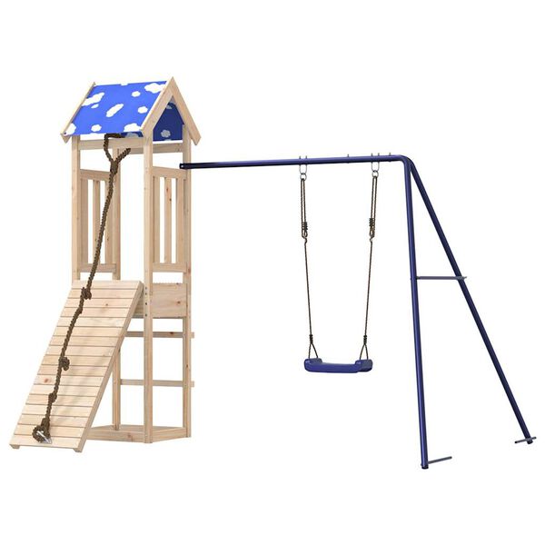 vidaXL Outdoor Playset Solid Wood Pine