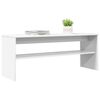 vidaXL TV Cabinet White 100 x 30 x 40 cm Engineered Wood