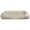 vidaXL Dog Bed Beige 105x80x25 cm Faux Leather